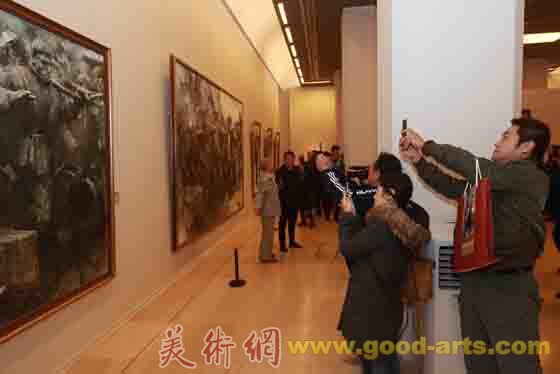 “执著追求 无愧无悔——谷钢油画展”在中国美术馆开幕