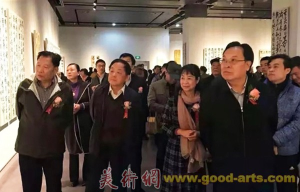 “未央——杨杰书法作品展”在郑州开幕