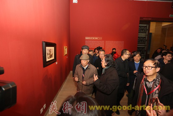 “山东艺术学院建校60周年美术作品展”在中国美术馆开幕