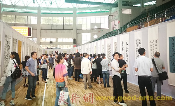 庆祝新中国成立70周年重庆市第十届书法篆刻展开幕