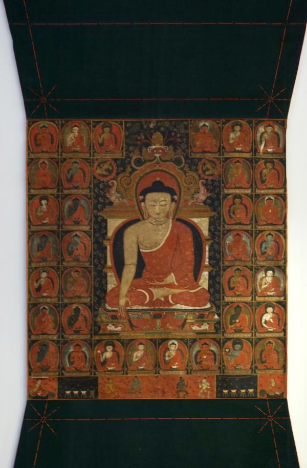 从唐卡展看藏传佛教的图纹与“净域虔心”
